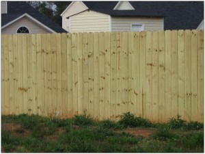 McDonough GA Wood Fence
